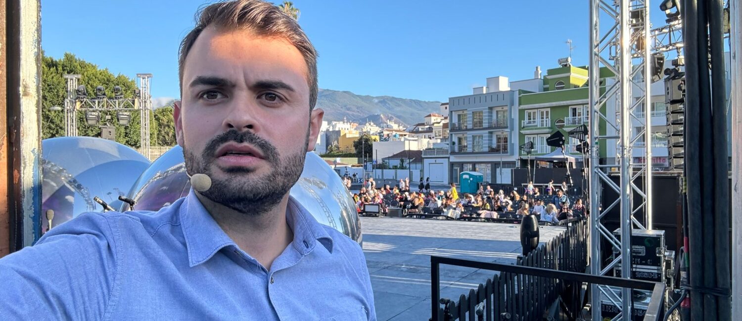 Ayoze Pérez, Orador, Speaker y humorista en La Palma